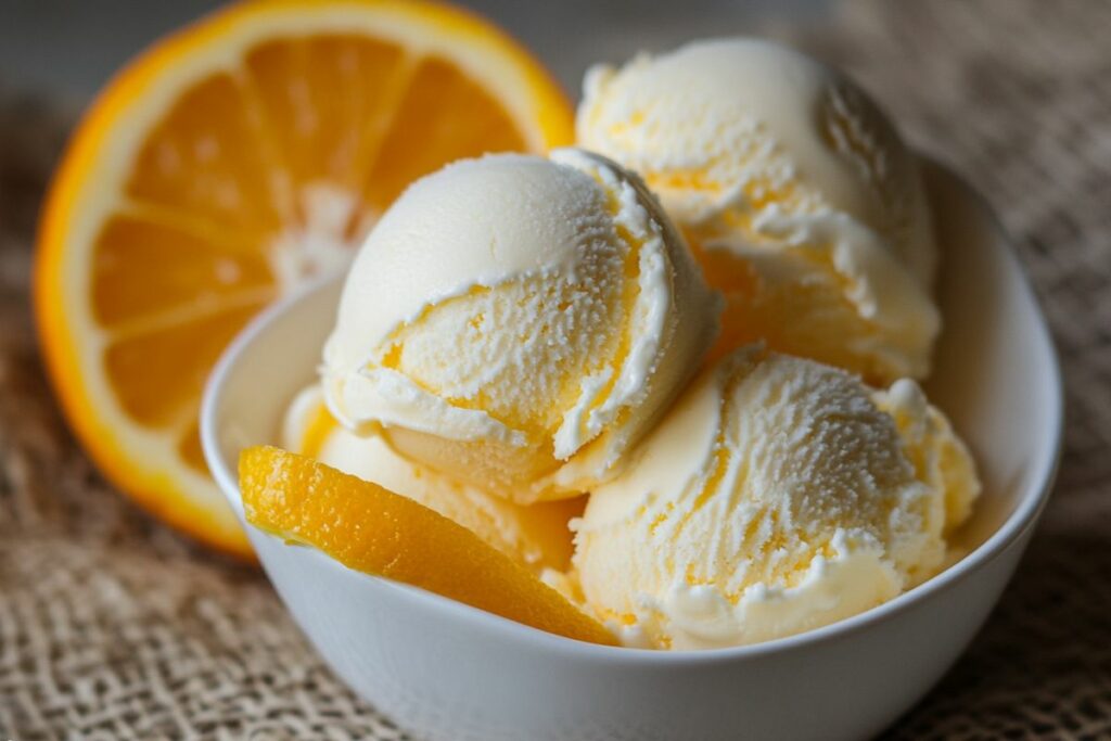 Orange Pineapple Ice Cream Recipe