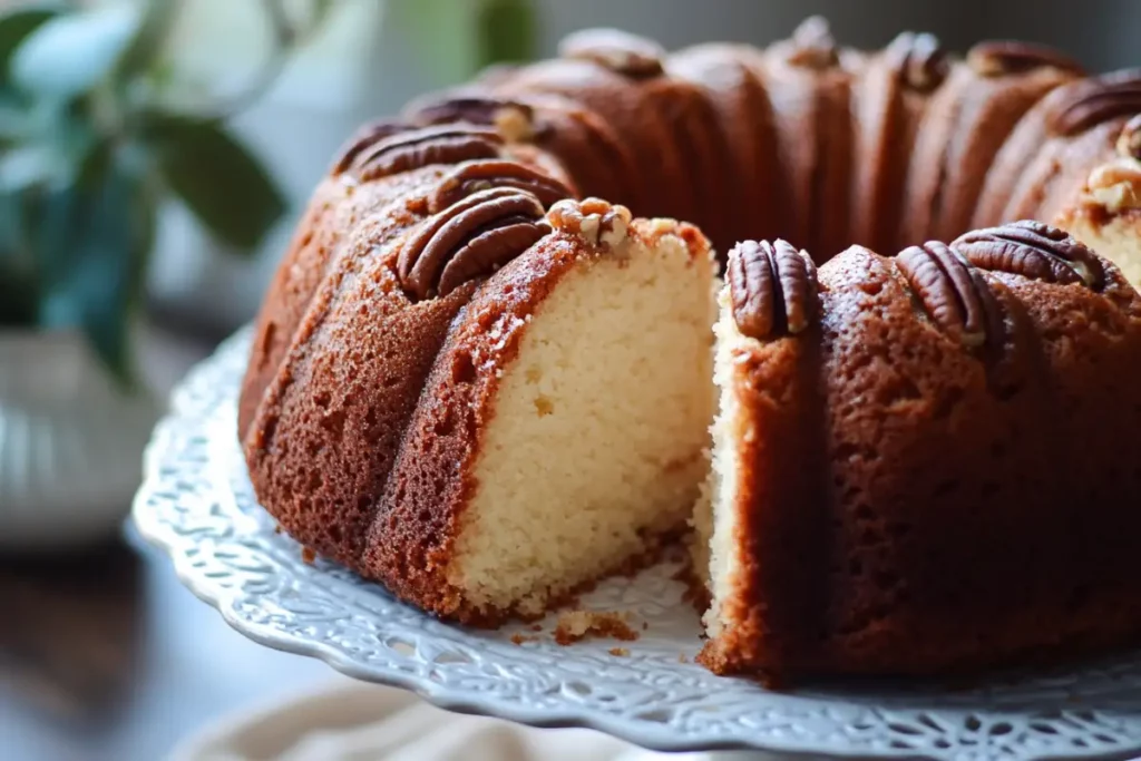 Butter Pecan Pound Cake Recipe 