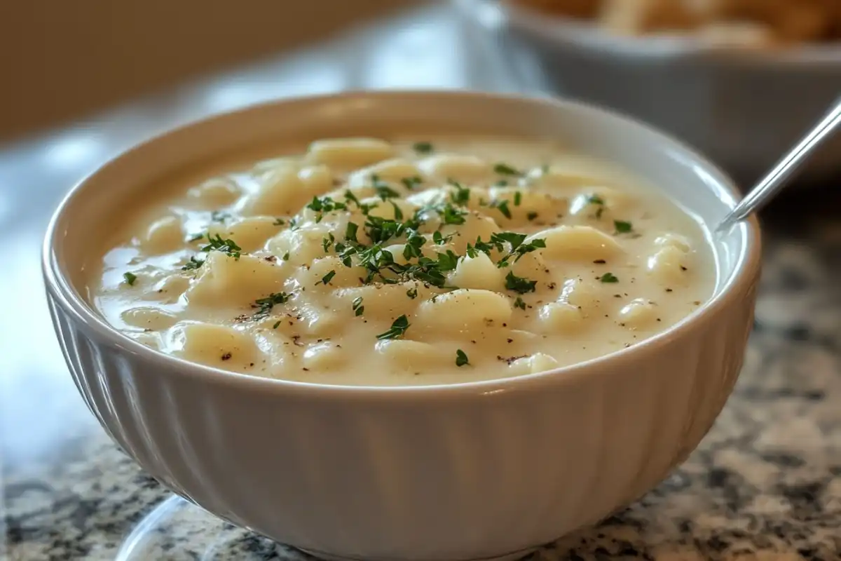 Cream of Celery Soup Recipe with Macaroni