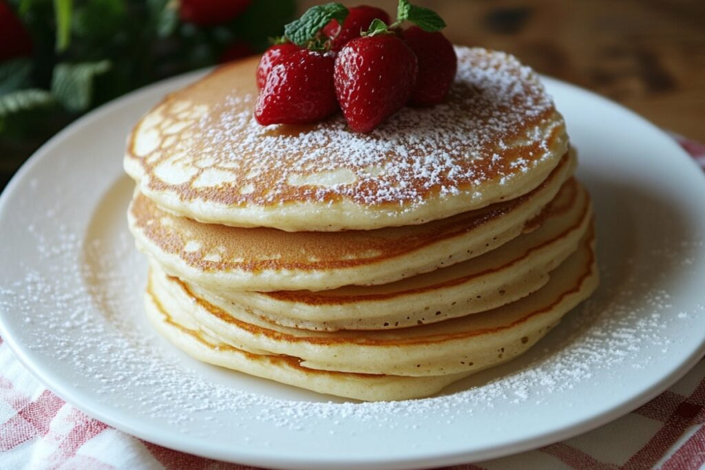 Sweet Cream Pancakes Recipe