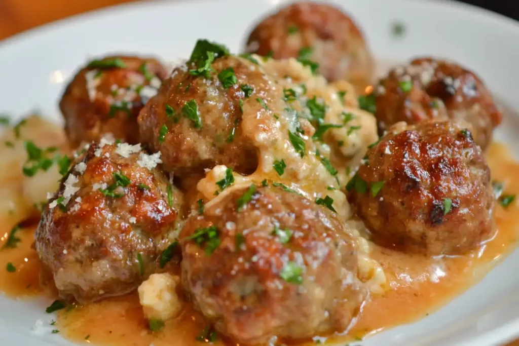 Gorgonzola Meatballs Recipe