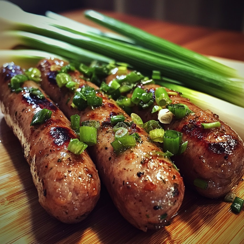 Green Onion Sausage