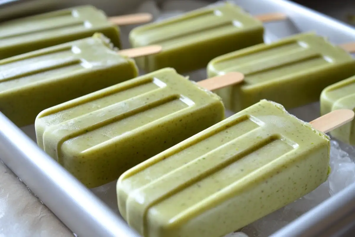 Pistachio Popsicle Recipe Using Pistachio Pudding