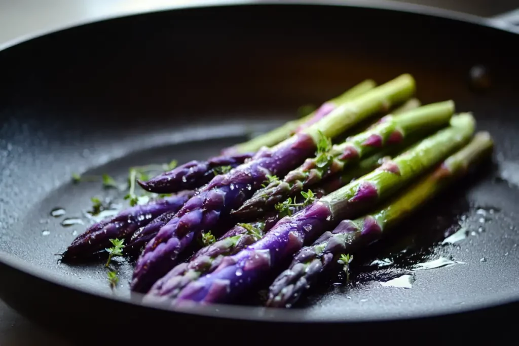 Purple Asparagus Recipe