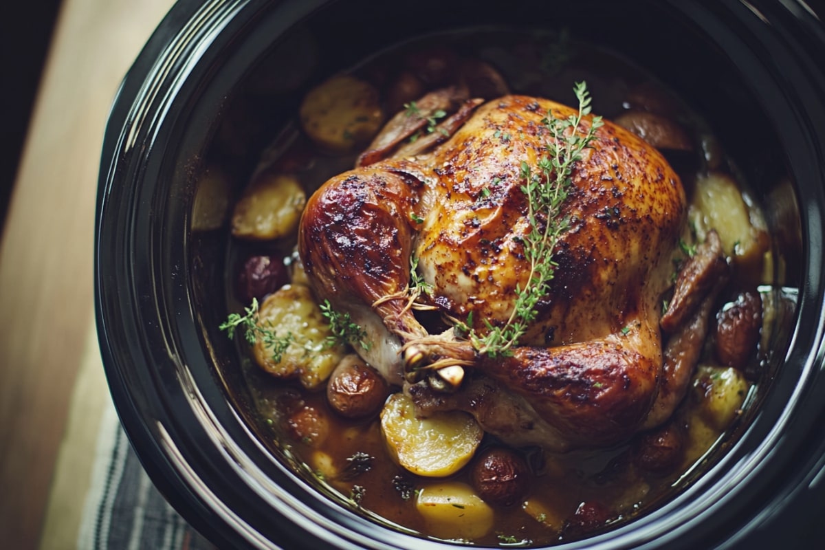 Recipe for Wild Turkey in Crock Pot