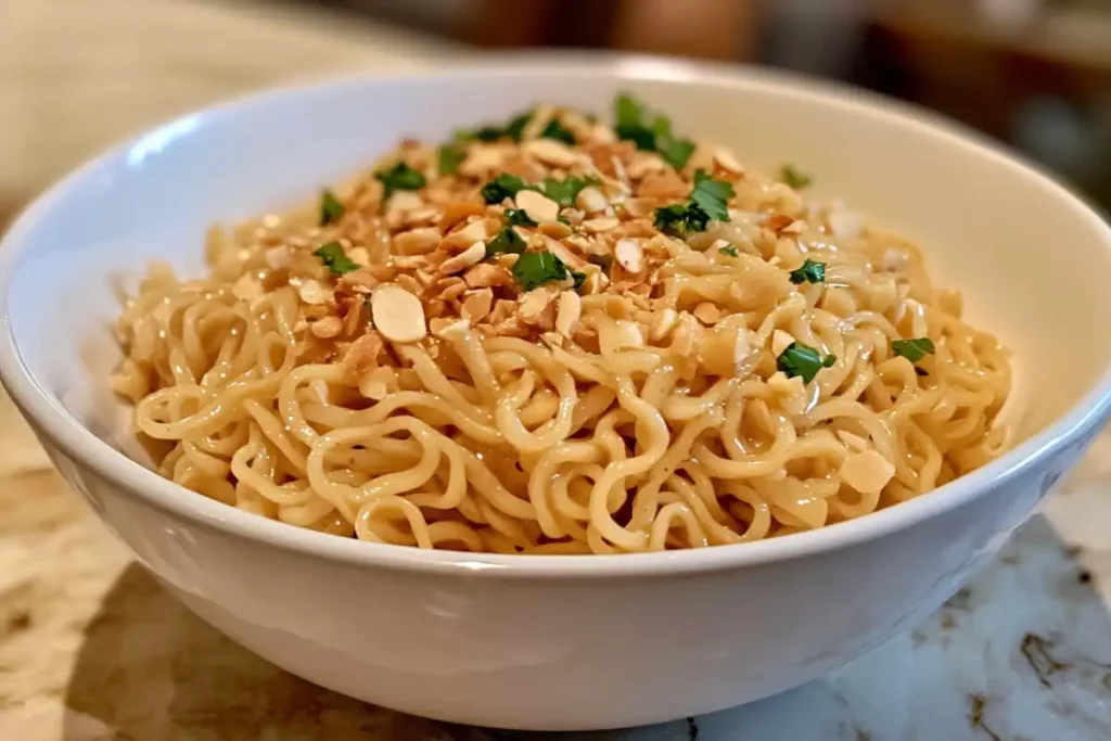 Best Noodles Almondine Recipe