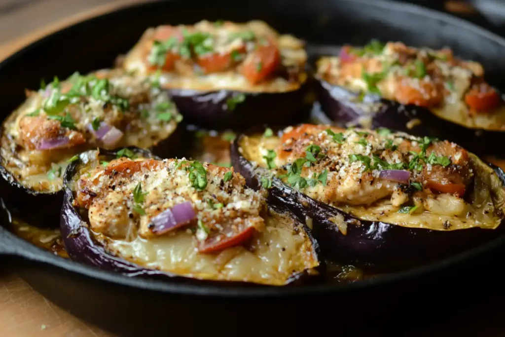 Eggplant Chicken Keto Recipe